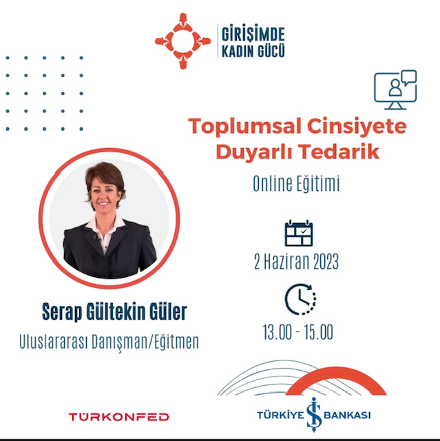 Toplumsal Cinsiyete Duyarlı Tedarik — online eğitim